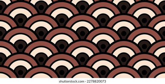Chinese Seamless Wave Pattern. Luxurious Japanese Wave Samless Pattern. Rich VIP Japanese Clothes Design. Bohemian Geometric Asian Print. Glamour Kimono, Tie Dye Ikat Shibori Wabi Sabi Water Texture.