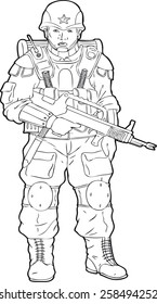 Chinese soldier