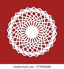 A Chinese Style Abstract Nest Pattern	