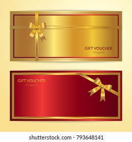 Chinese style gift certificate, voucher, gift card or cash coupon template in vector format