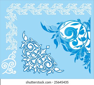 Chinese style ornament.