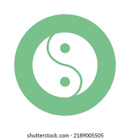 chinese symbol Vector icon which can easily modify or edit


