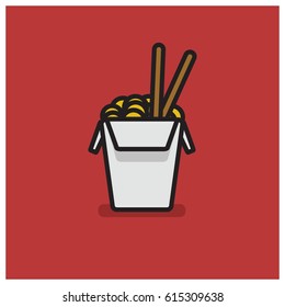 Chinese Takeout Icon
