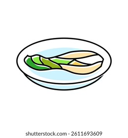 chinese tea chinese cuisine color icon vector. chinese tea chinese cuisine sign. isolated symbol illustration