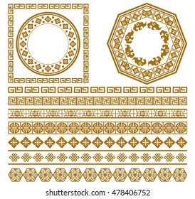 Chinese template Vector
