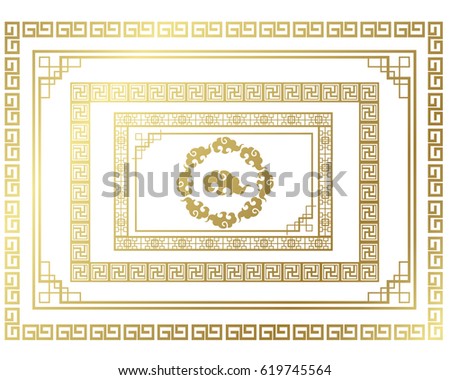 Chinese template Vector
