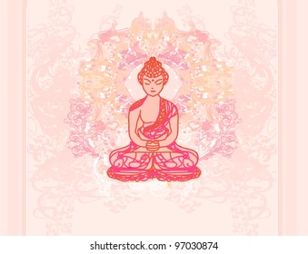 Chinese Traditional Artistic Buddhism Pattern
