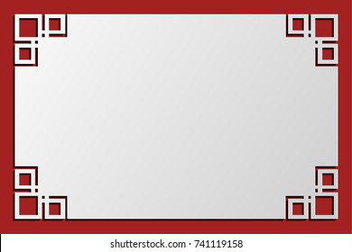 Chinese Traditional Background, The Great Wall Frame 