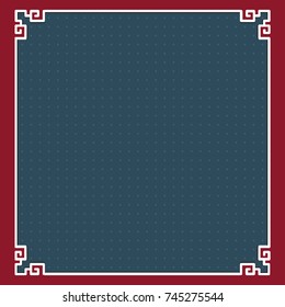 Chinese Traditional Background, The Great Wall Frame 
