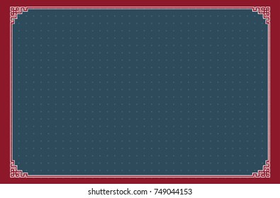 Chinese Traditional Background, The Great Wall Frame 