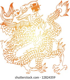 Chinese Traditional Decorative Dragon