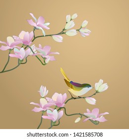 Chinese Traditional Flower & Birds Painting.