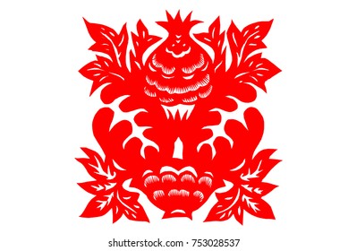 Chinese traditional folk culture Spring Festival stickers