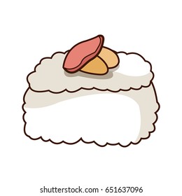 chinese traditional food sushi style