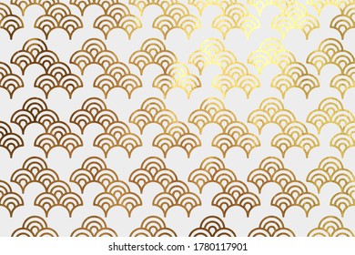 Chinese traditional oriental ornament background. Texture Asian traditional motif. Geometric shape pattern seamless.
