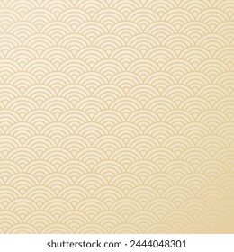 Chinese traditional pattern background. Abstract texture ornament. East Asian decorative vector decoration beige cream color.