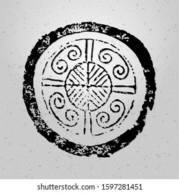 Chinese Traditional Pattern Wadang Rubbings