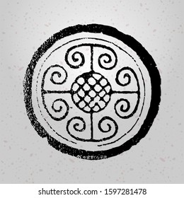 Chinese Traditional Pattern Wadang Rubbings