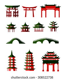 Chinese traditional pavilions