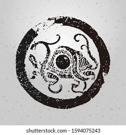 Chinese Traditional Turtles Pattern Wadang Rubbings 