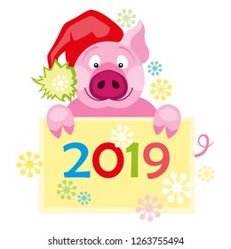 chinese Translation Chinese calendar for the year of pig 2019.