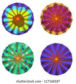 Chinese umbrellas