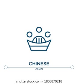 chinese vector line icon. Simple element illustration. chinese outline icon from asian concept. Can be used for web and mobile
