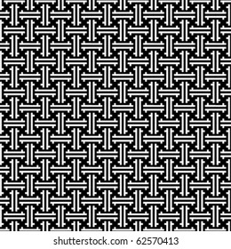 chinese vector pattern in b/w.