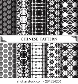 chinese vector  pattern,pattern fills, web page background,surface textures