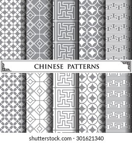 chinese vector pattern,pattern fills, web page background,surface textures