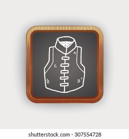 Chinese vest doodle