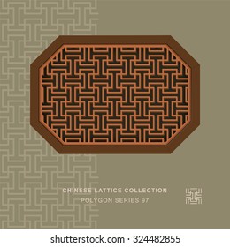 Chinese window tracery polygon frame 97 rectangle geometry
Chinese style window tracery polygon frame rectangle geometry pattern lattice.
