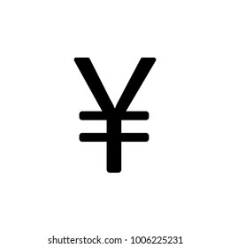 Chinese yen sign icon. Element of money symbol icon. Premium quality graphic design icon. Baby Signs, outline symbols collection icon for websites, web design, mobile app on white background