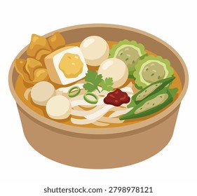 Chinese Yong Tau Foo Soup