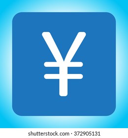 Chinese yuan icon. Vector illustration.