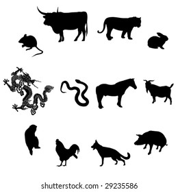 Chinese zodiac animals