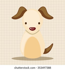 Chinese Zodiac dog theme elements