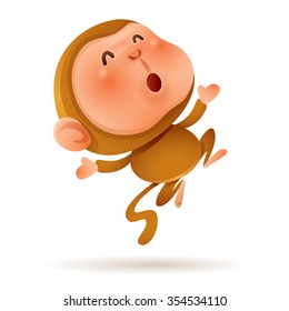 Chinese Zodiac - Monkey. Chinese New Year.