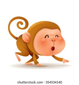 Chinese Zodiac - Monkey. Chinese New Year. 