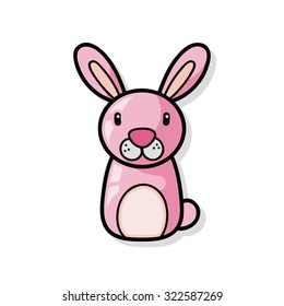 Chinese Zodiac rabbit doodle