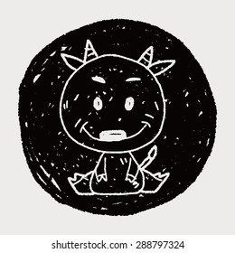 Chinese Zodiac sheep doodle drawing