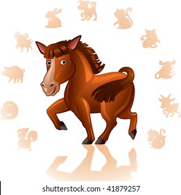 Chinese Zodiac Sign Horse