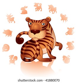 Chinese Zodiac Sign Tiger