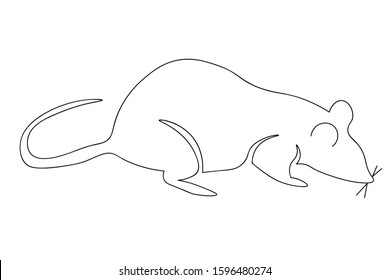 Chinese Zodiac Sign Year of Rat, paper cut rat,Happy Chinese New Year 2020 year of the rat (Chinese translation: Zodiac rat,Happy Chinese New Year)
