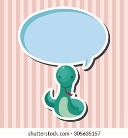 Chinese Zodiac snake theme elements