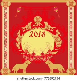 Chinese zodiac the year of Dog