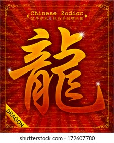 Chinese Zodiac - Year of the Dragon