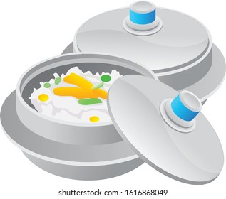 chinesefood isolated on white background. illustration vector