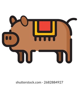 Chinesenewyear Modern Vector Icon – Minimal Illustration Symbol Template for Web Mobile App UI Design