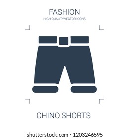 chino shorts icon. high quality filled chino shorts icon on white background. from fashion collection flat trendy vector chino shorts symbol. use for web and mobile